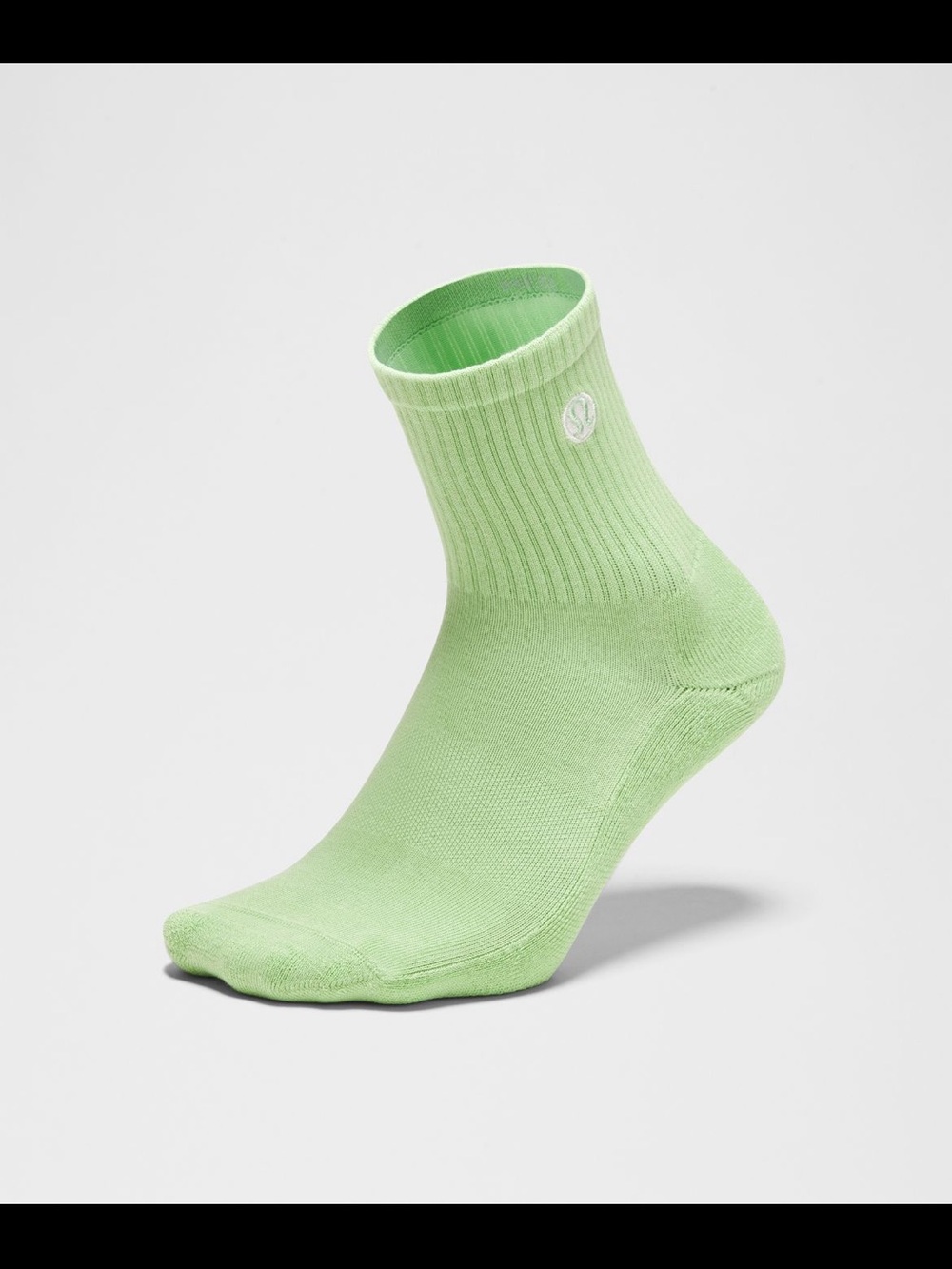 NWT Womens Size M Lulumelon Daily Stride Sparkle Quarter Socks